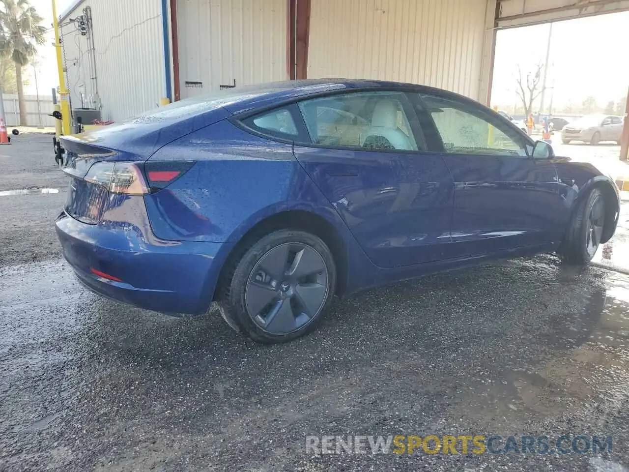 3 fotografías del automóvil dañado 5YJ3E1EA3PF414763 TESLA MODEL 3 2023