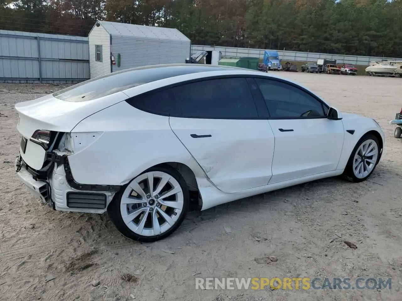 3 fotografías del automóvil dañado 5YJ3E1EA3PF427870 TESLA MODEL 3 2023