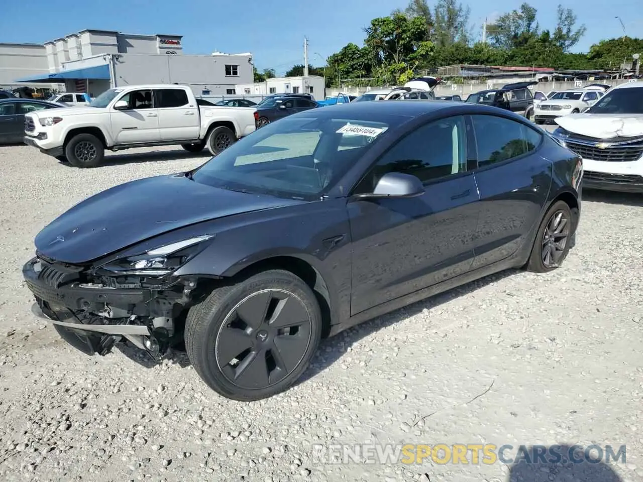 1 fotografías del automóvil dañado 5YJ3E1EA3PF428226 TESLA MODEL 3 2023