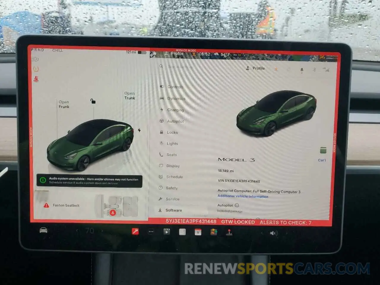 9 fotografías del automóvil dañado 5YJ3E1EA3PF431448 TESLA MODEL 3 2023