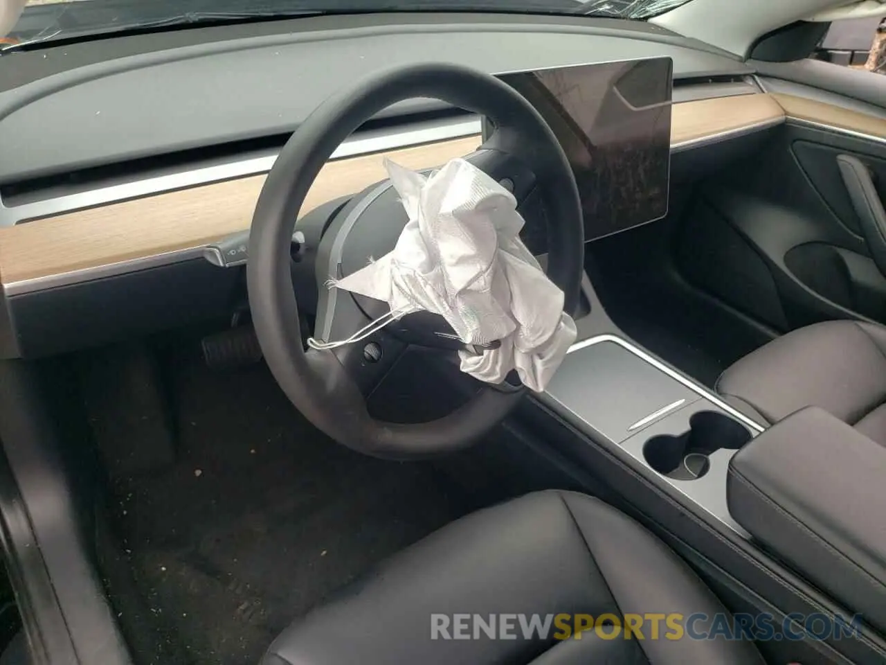 8 fotografías del automóvil dañado 5YJ3E1EA3PF434012 TESLA MODEL 3 2023