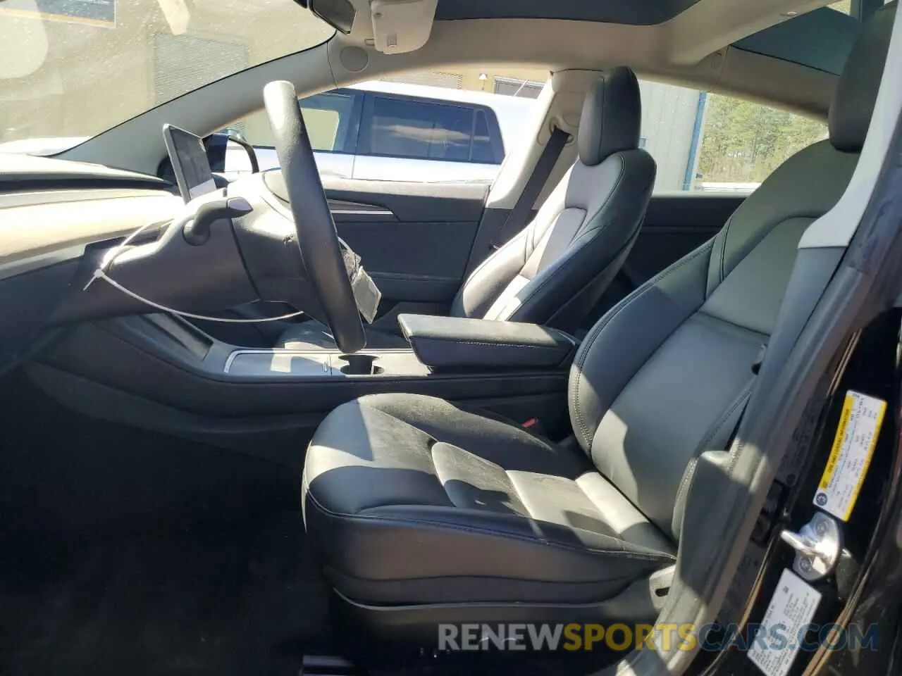 7 fotografías del automóvil dañado 5YJ3E1EA3PF437444 TESLA MODEL 3 2023