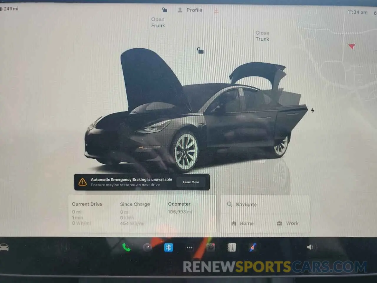 9 fotografías del automóvil dañado 5YJ3E1EA3PF437444 TESLA MODEL 3 2023