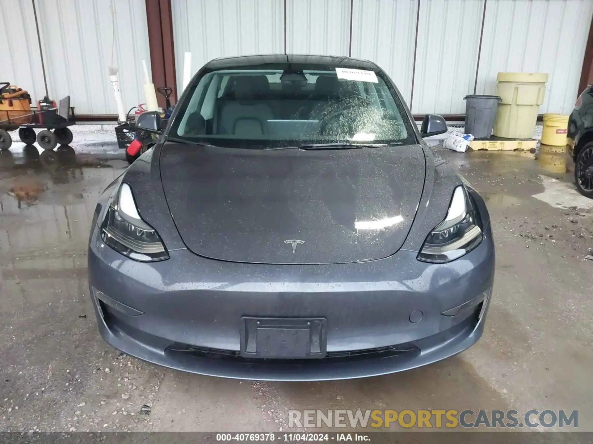 12 fotografías del automóvil dañado 5YJ3E1EA3PF448122 TESLA MODEL 3 2023