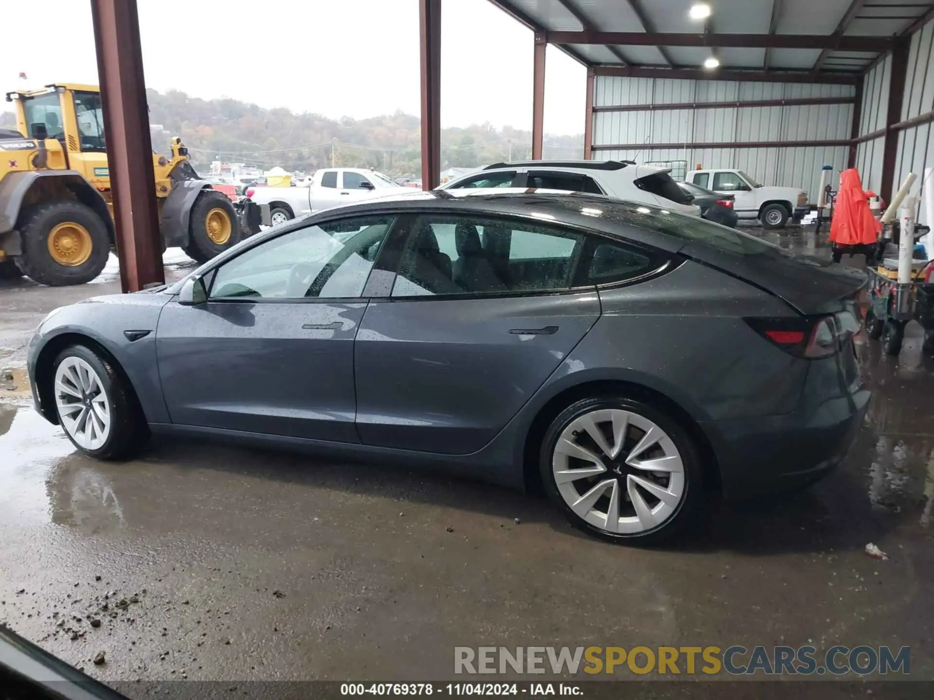 14 fotografías del automóvil dañado 5YJ3E1EA3PF448122 TESLA MODEL 3 2023
