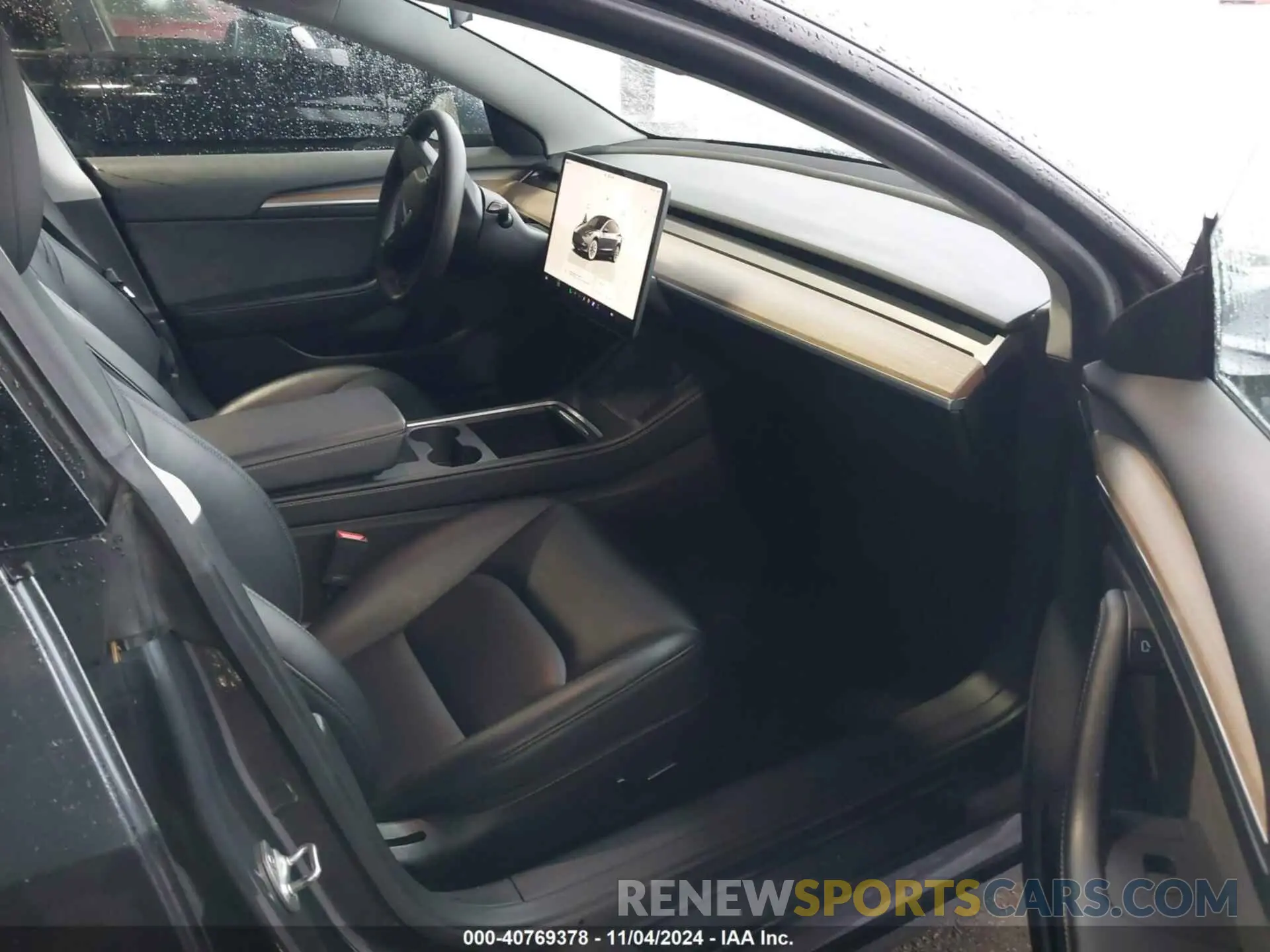 5 fotografías del automóvil dañado 5YJ3E1EA3PF448122 TESLA MODEL 3 2023