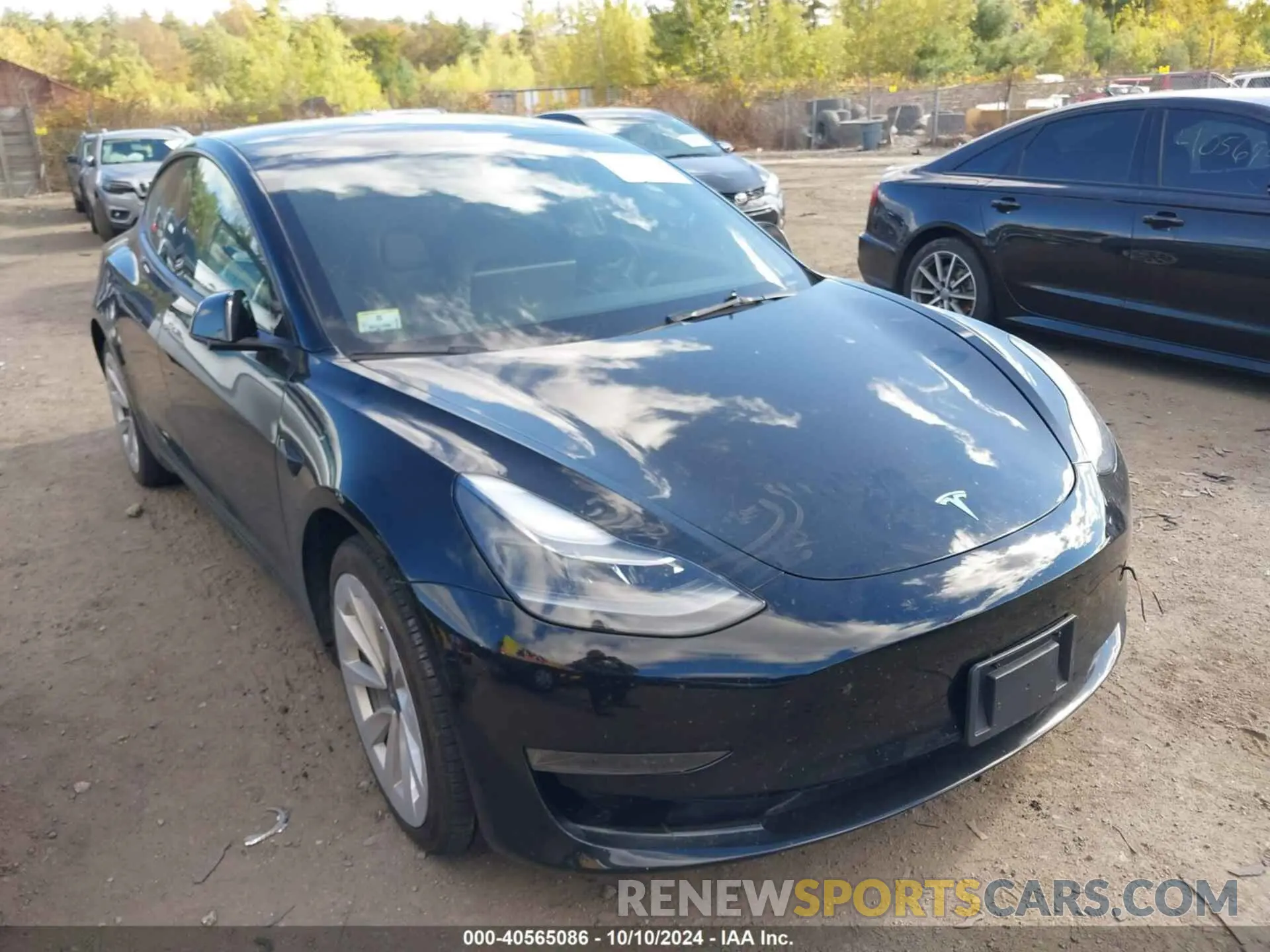 6 fotografías del automóvil dañado 5YJ3E1EA3PF451201 TESLA MODEL 3 2023