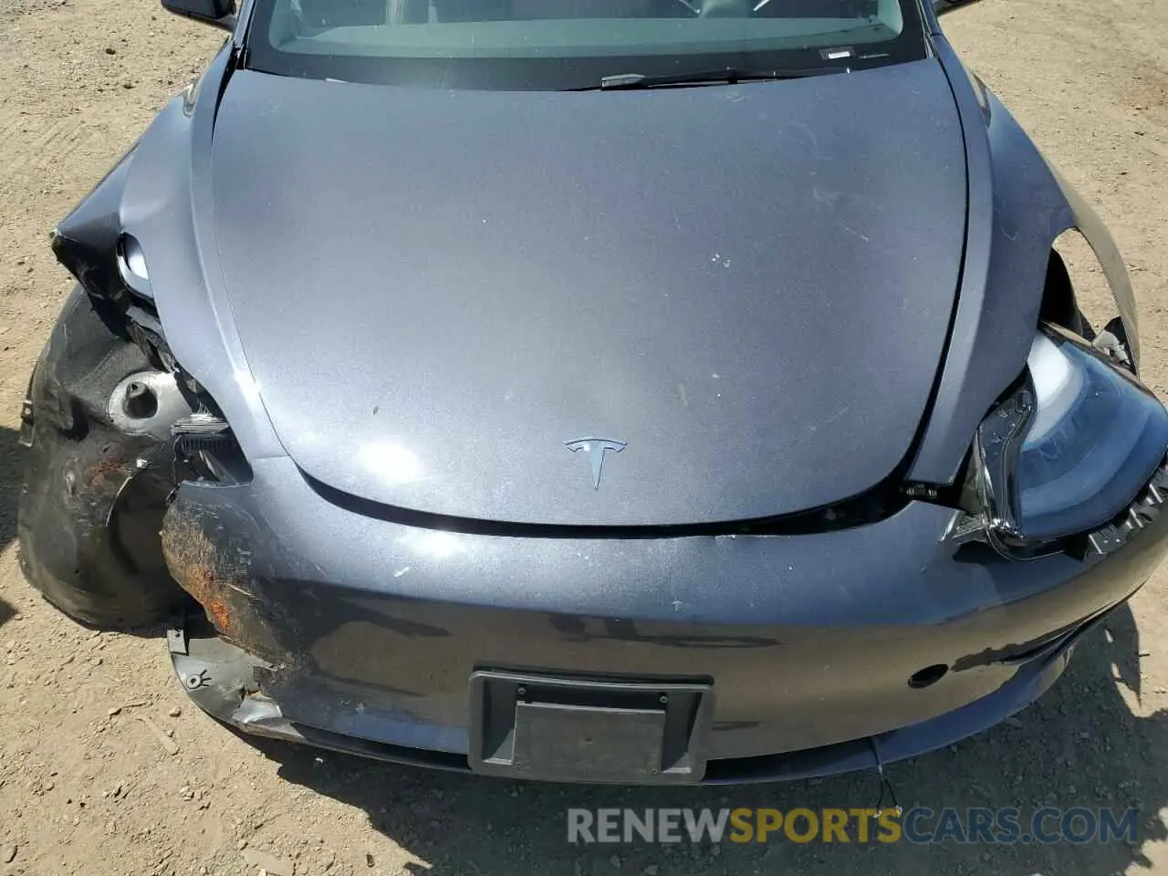 11 fotografías del automóvil dañado 5YJ3E1EA3PF455538 TESLA MODEL 3 2023