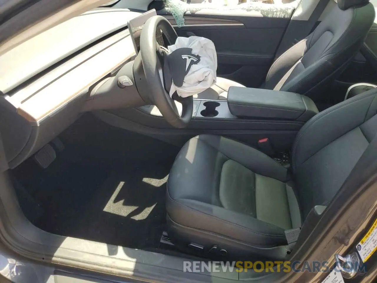 7 fotografías del automóvil dañado 5YJ3E1EA3PF455538 TESLA MODEL 3 2023