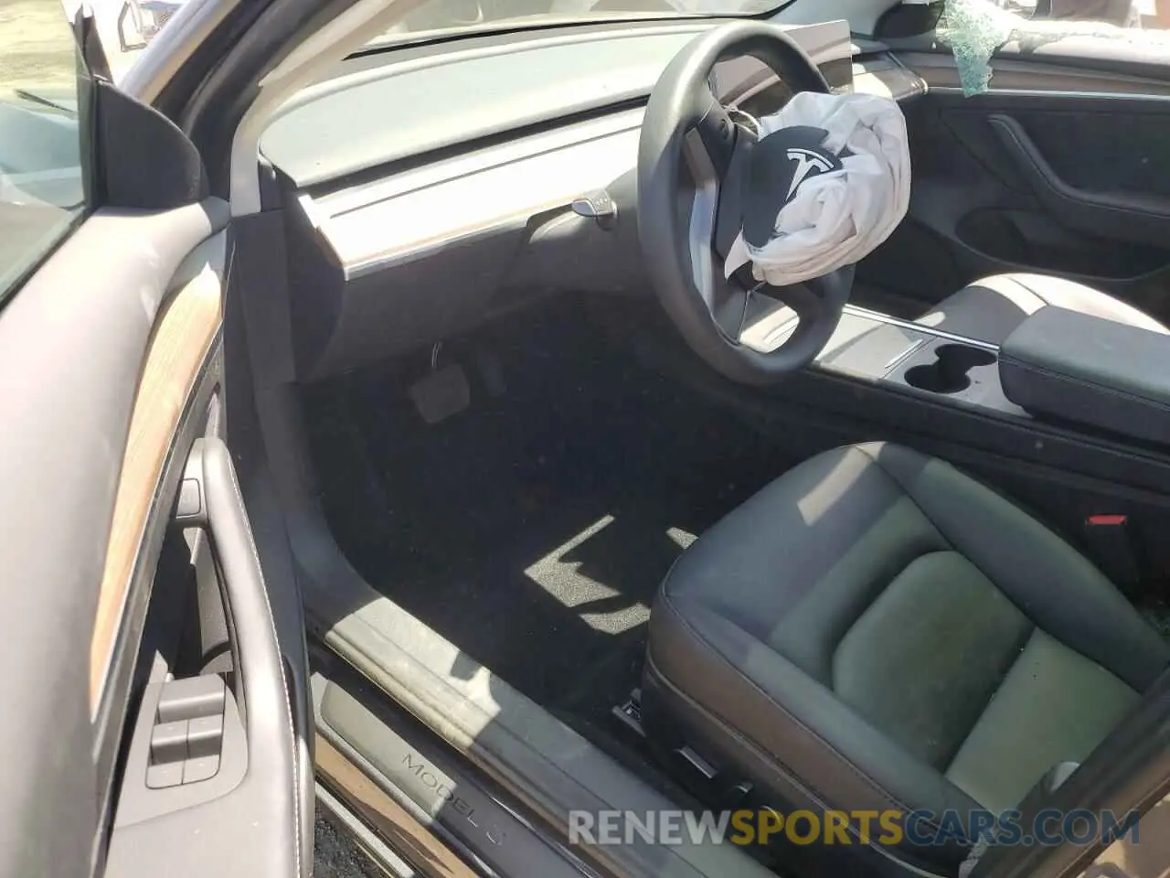8 fotografías del automóvil dañado 5YJ3E1EA3PF455538 TESLA MODEL 3 2023