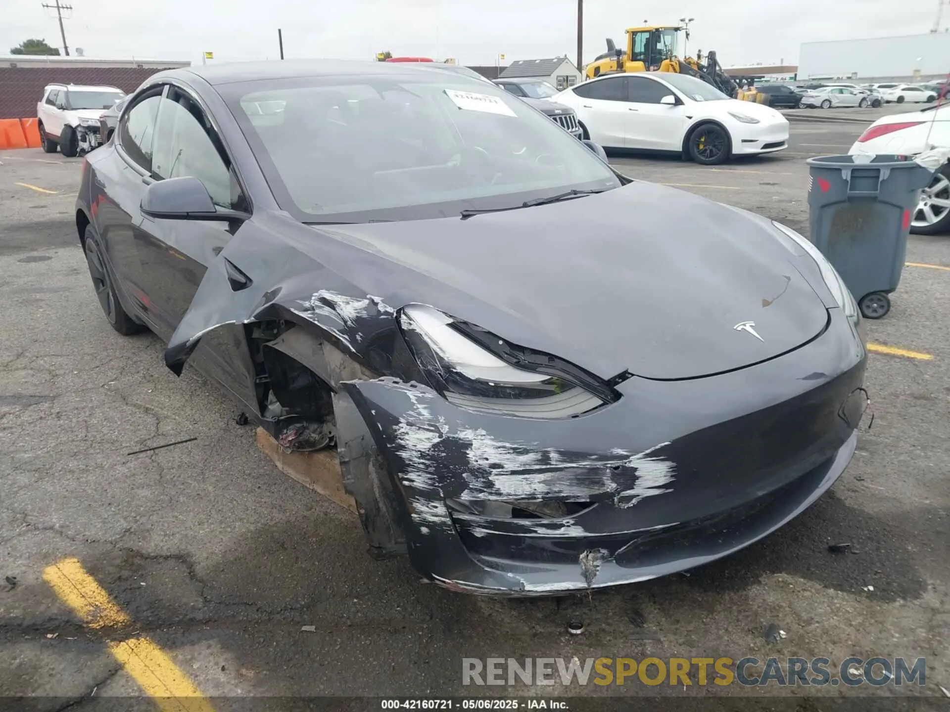 1 fotografías del automóvil dañado 5YJ3E1EA3PF463686 TESLA MODEL 3 2023
