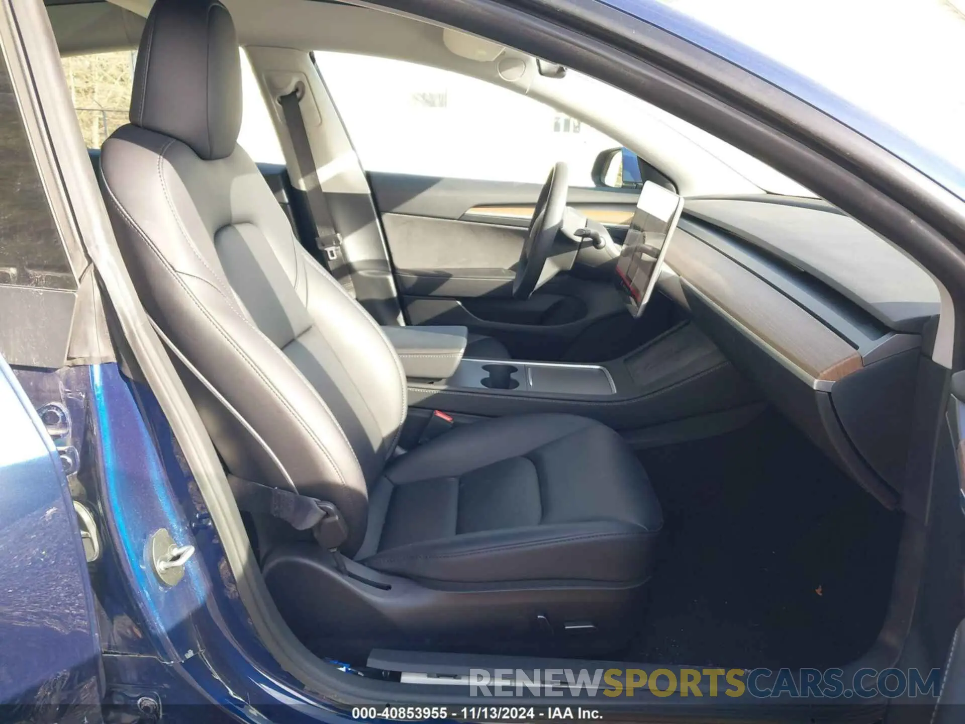 5 fotografías del automóvil dañado 5YJ3E1EA3PF483310 TESLA MODEL 3 2023