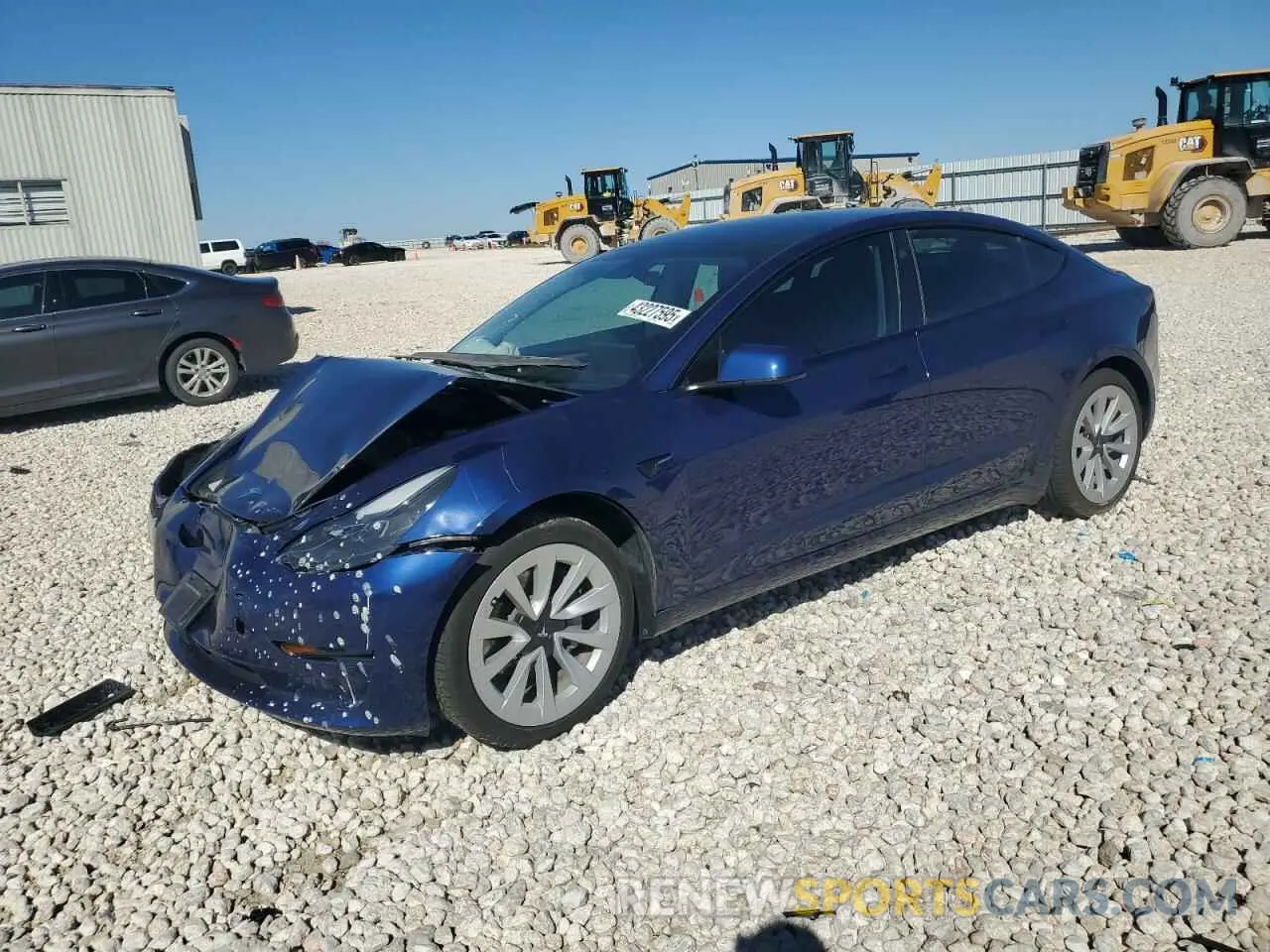 1 fotografías del automóvil dañado 5YJ3E1EA3PF492573 TESLA MODEL 3 2023
