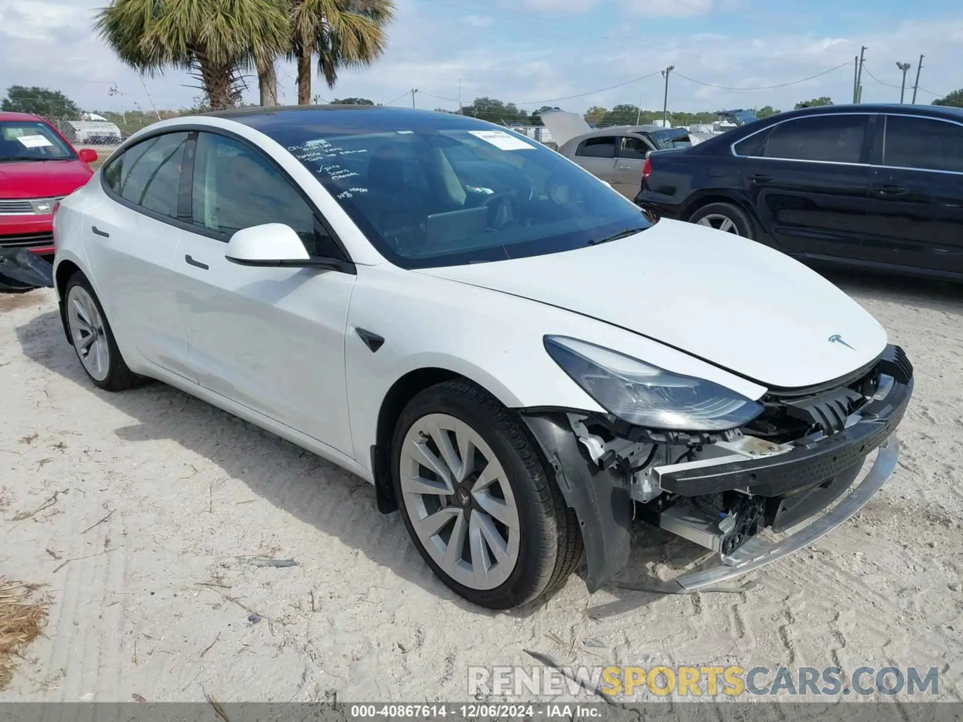 1 fotografías del automóvil dañado 5YJ3E1EA3PF493822 TESLA MODEL 3 2023
