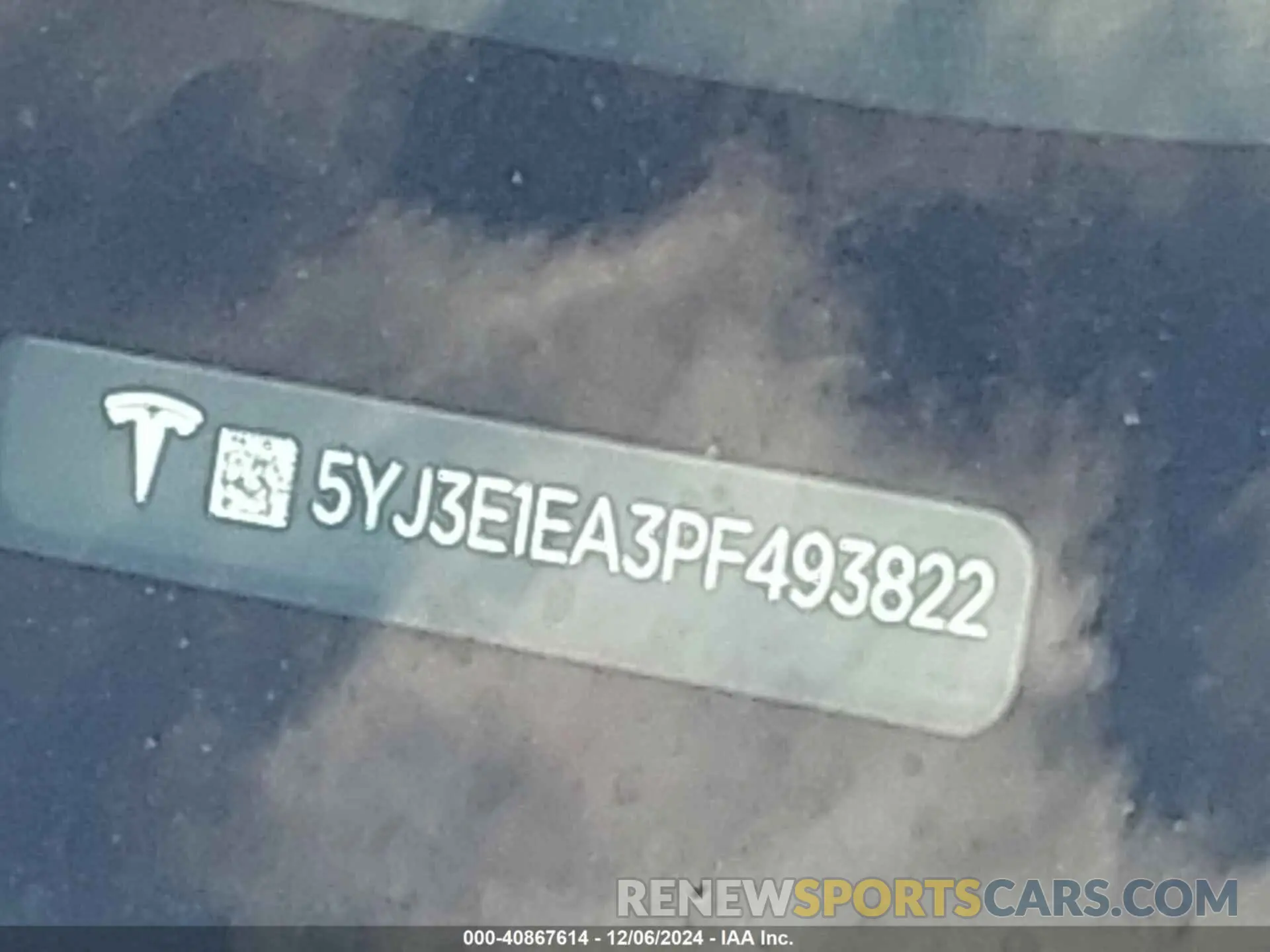 9 fotografías del automóvil dañado 5YJ3E1EA3PF493822 TESLA MODEL 3 2023