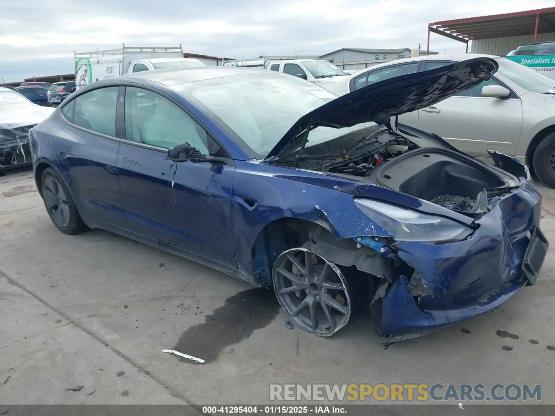 1 fotografías del automóvil dañado 5YJ3E1EA3PF499538 TESLA MODEL 3 2023