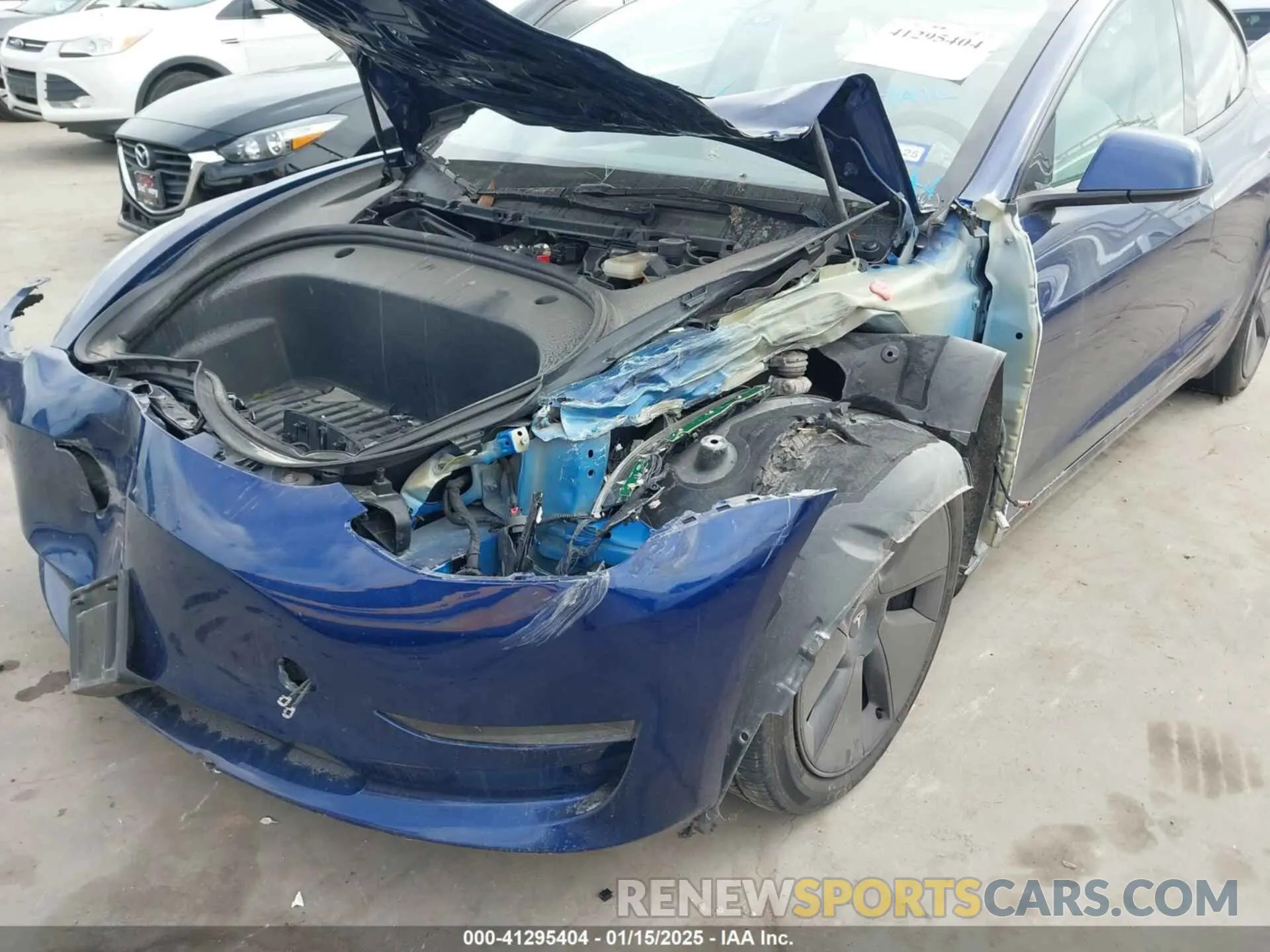 6 fotografías del automóvil dañado 5YJ3E1EA3PF499538 TESLA MODEL 3 2023