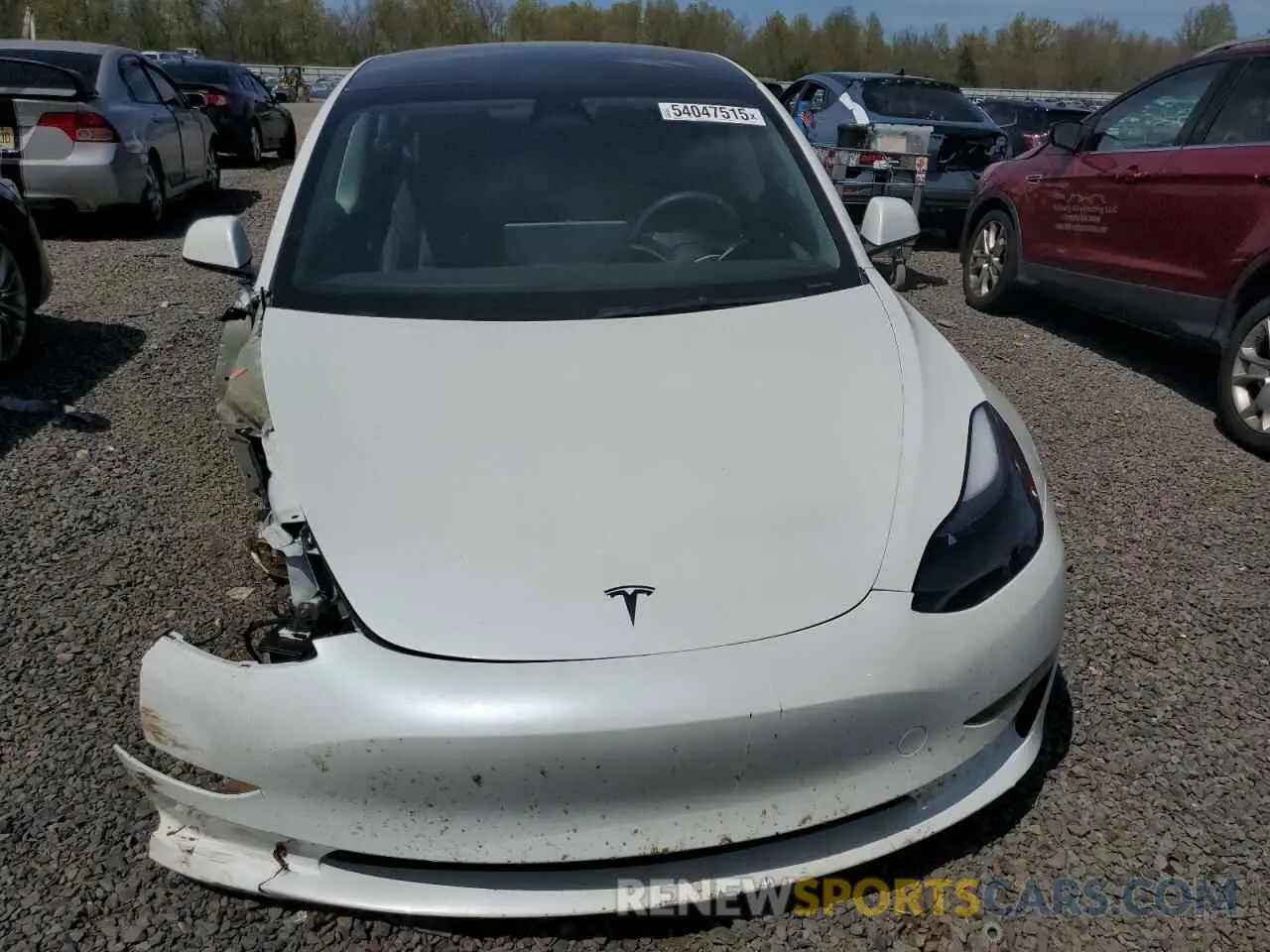 5 fotografías del automóvil dañado 5YJ3E1EA3PF505354 TESLA MODEL 3 2023