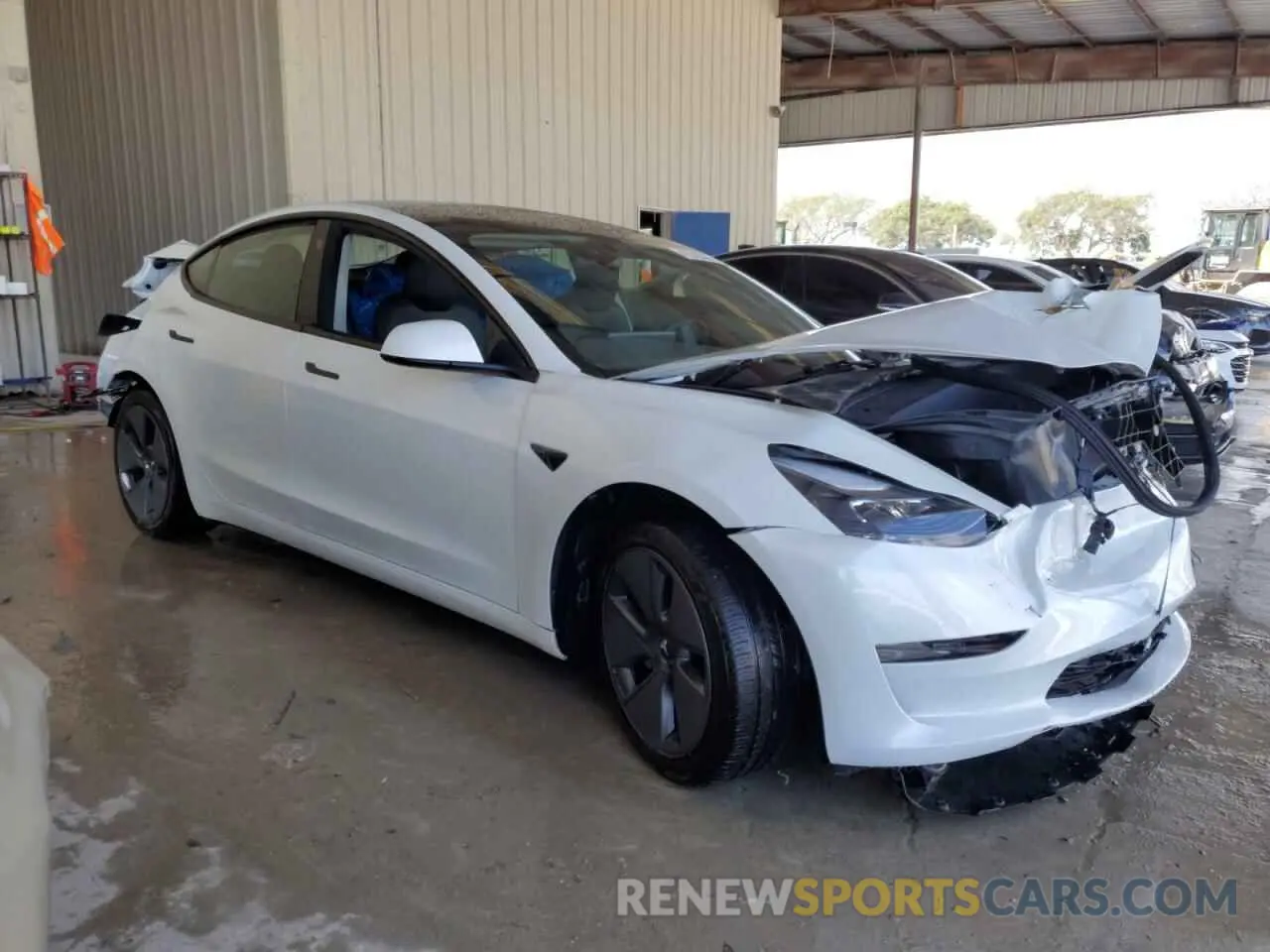 4 fotografías del automóvil dañado 5YJ3E1EA3PF515480 TESLA MODEL 3 2023