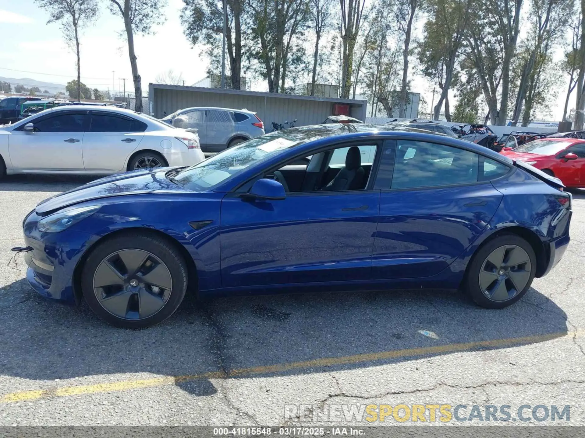 14 fotografías del automóvil dañado 5YJ3E1EA3PF541271 TESLA MODEL 3 2023