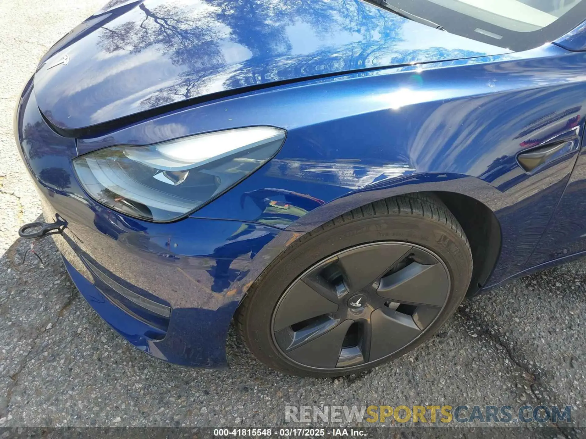 19 fotografías del automóvil dañado 5YJ3E1EA3PF541271 TESLA MODEL 3 2023