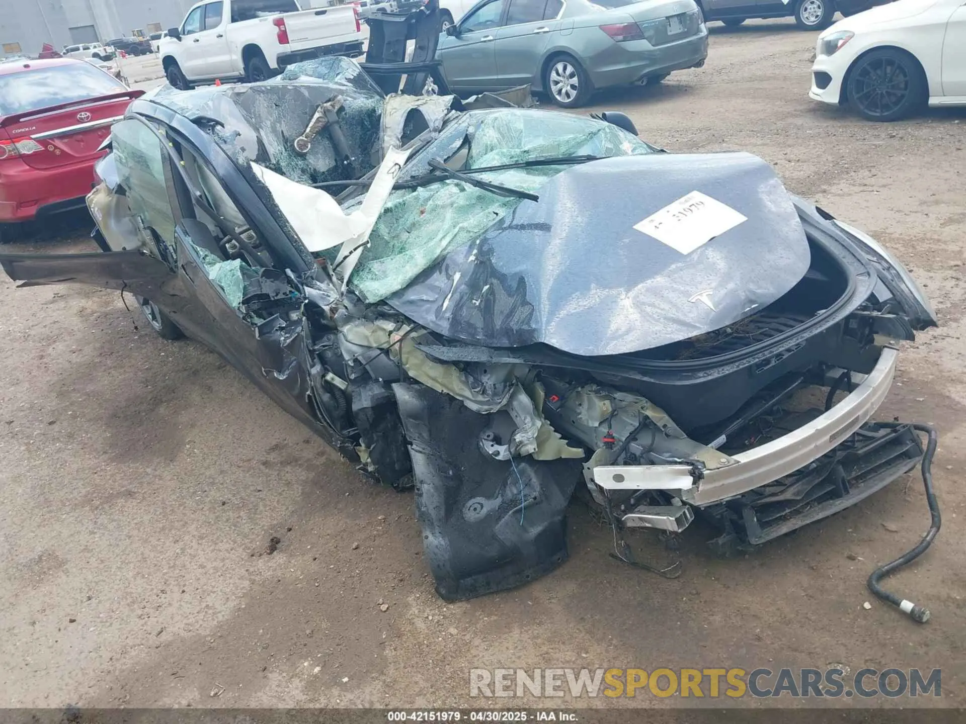 1 fotografías del automóvil dañado 5YJ3E1EA3PF541836 TESLA MODEL 3 2023