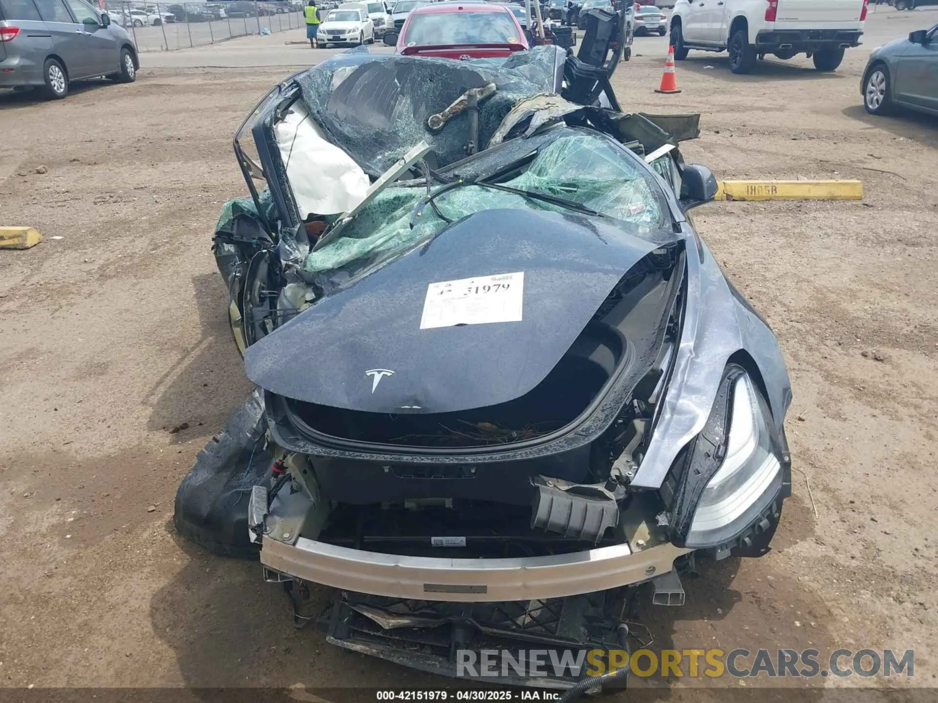 11 fotografías del automóvil dañado 5YJ3E1EA3PF541836 TESLA MODEL 3 2023