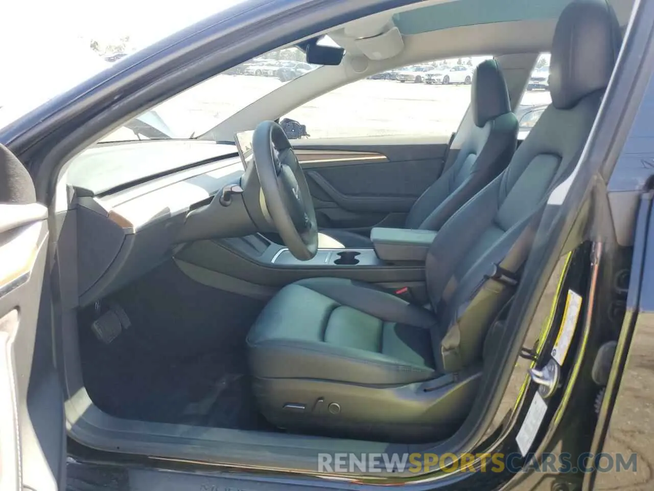 7 fotografías del automóvil dañado 5YJ3E1EA3PF546048 TESLA MODEL 3 2023