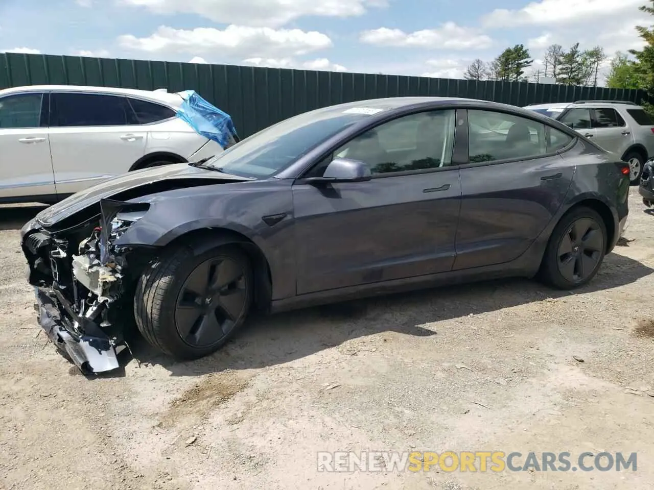 1 fotografías del automóvil dañado 5YJ3E1EA3PF546695 TESLA MODEL 3 2023