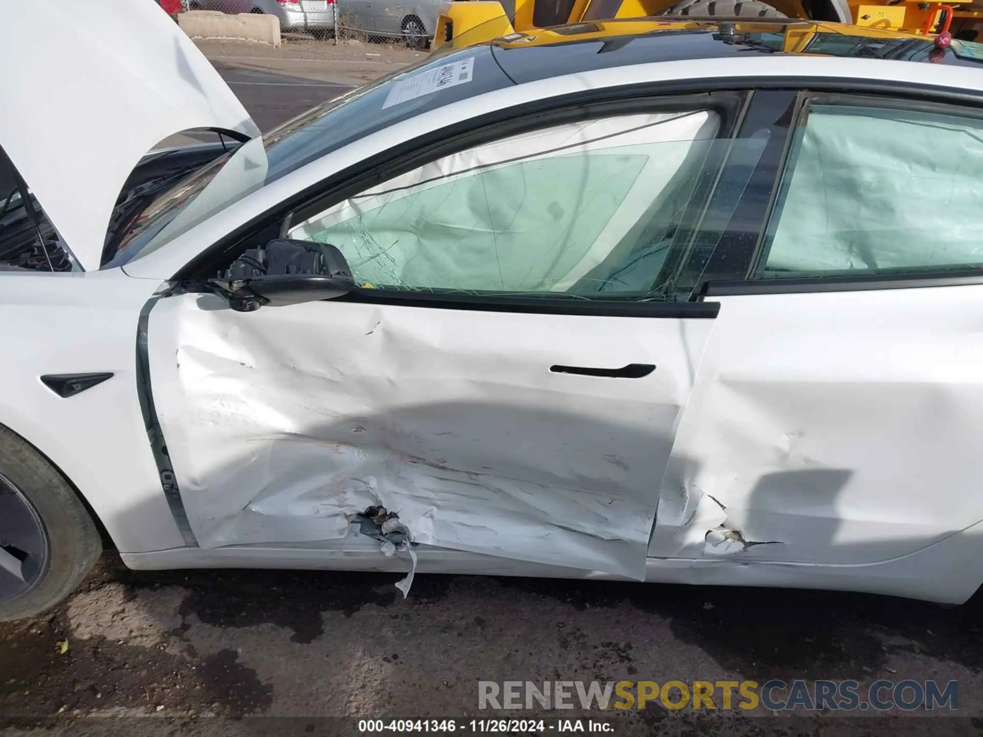 6 fotografías del automóvil dañado 5YJ3E1EA3PF550181 TESLA MODEL 3 2023
