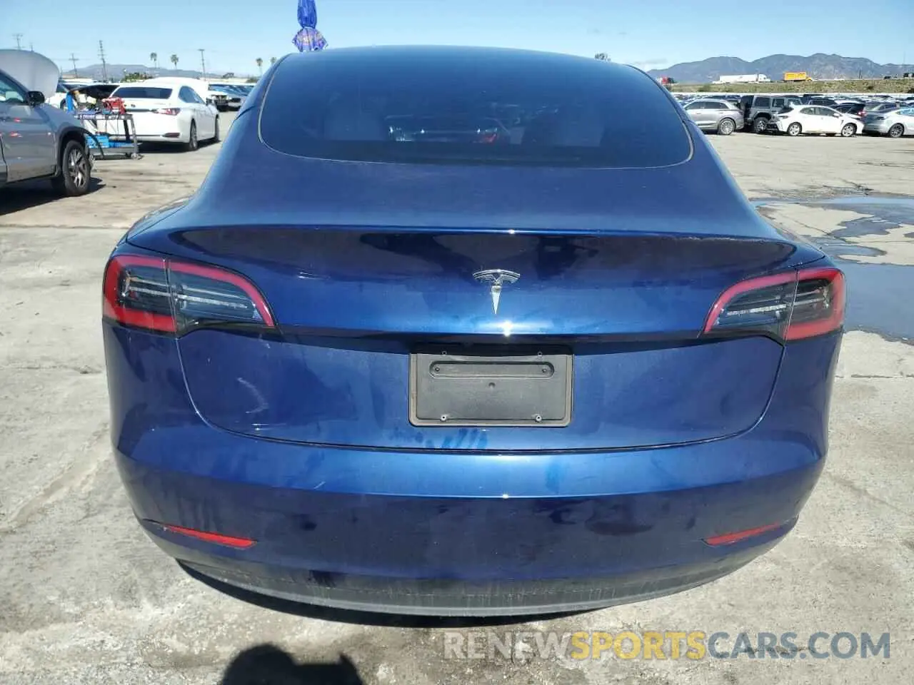 6 fotografías del automóvil dañado 5YJ3E1EA3PF552397 TESLA MODEL 3 2023