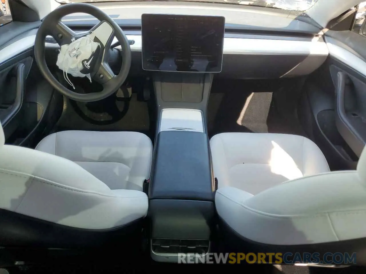 8 fotografías del automóvil dañado 5YJ3E1EA3PF552397 TESLA MODEL 3 2023