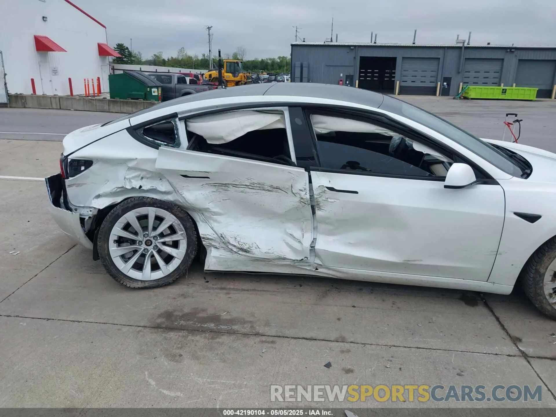 6 fotografías del automóvil dañado 5YJ3E1EA3PF563240 TESLA MODEL 3 2023