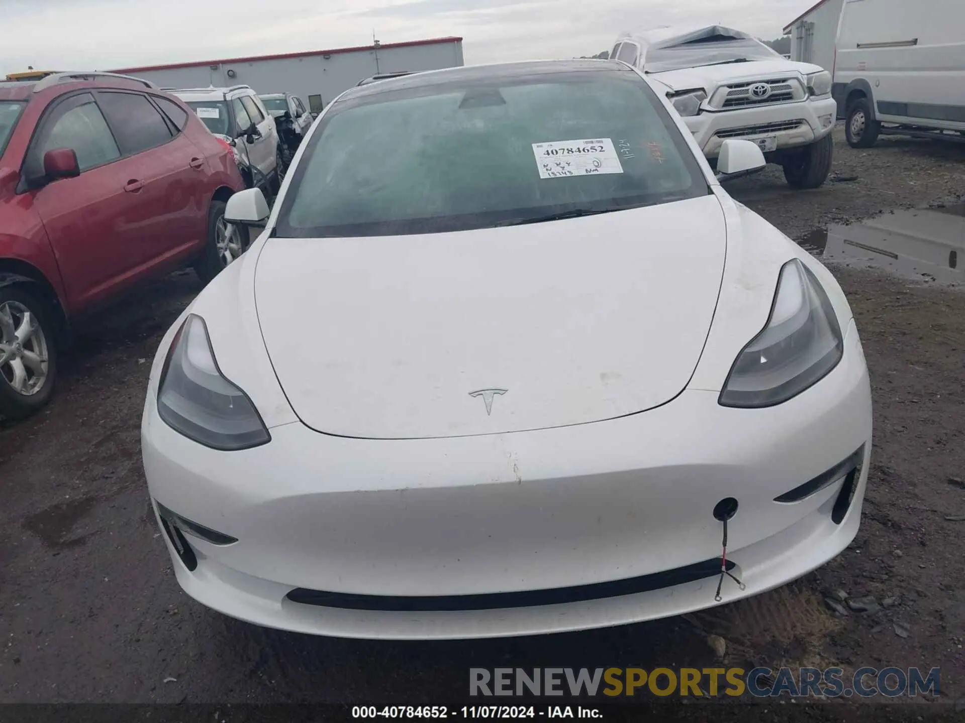 12 fotografías del automóvil dañado 5YJ3E1EA3PF563707 TESLA MODEL 3 2023