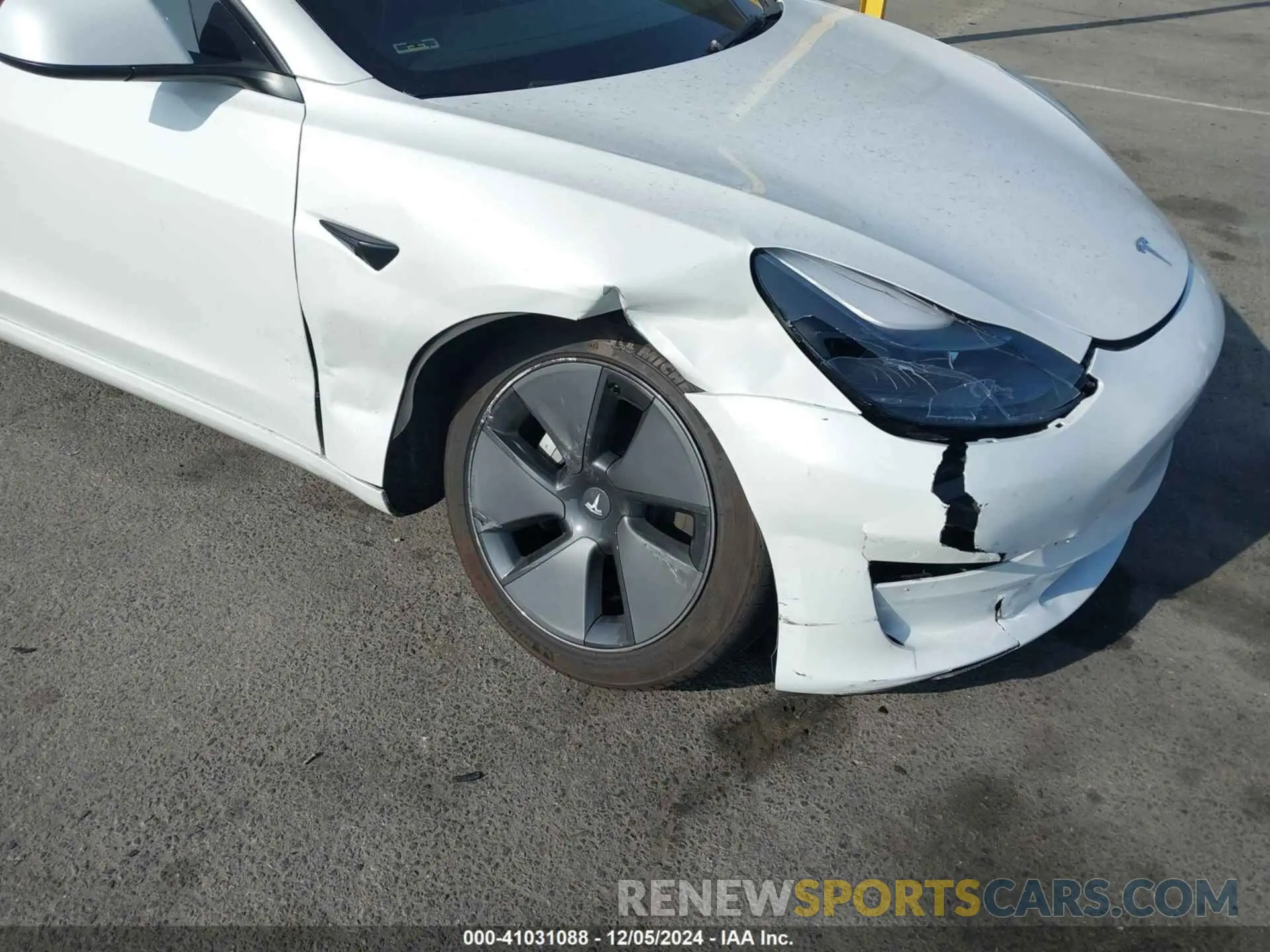 6 fotografías del automóvil dañado 5YJ3E1EA3PF565747 TESLA MODEL 3 2023