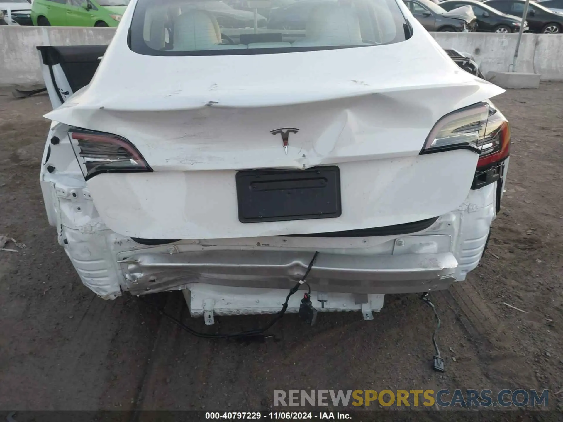 21 fotografías del automóvil dañado 5YJ3E1EA3PF573136 TESLA MODEL 3 2023