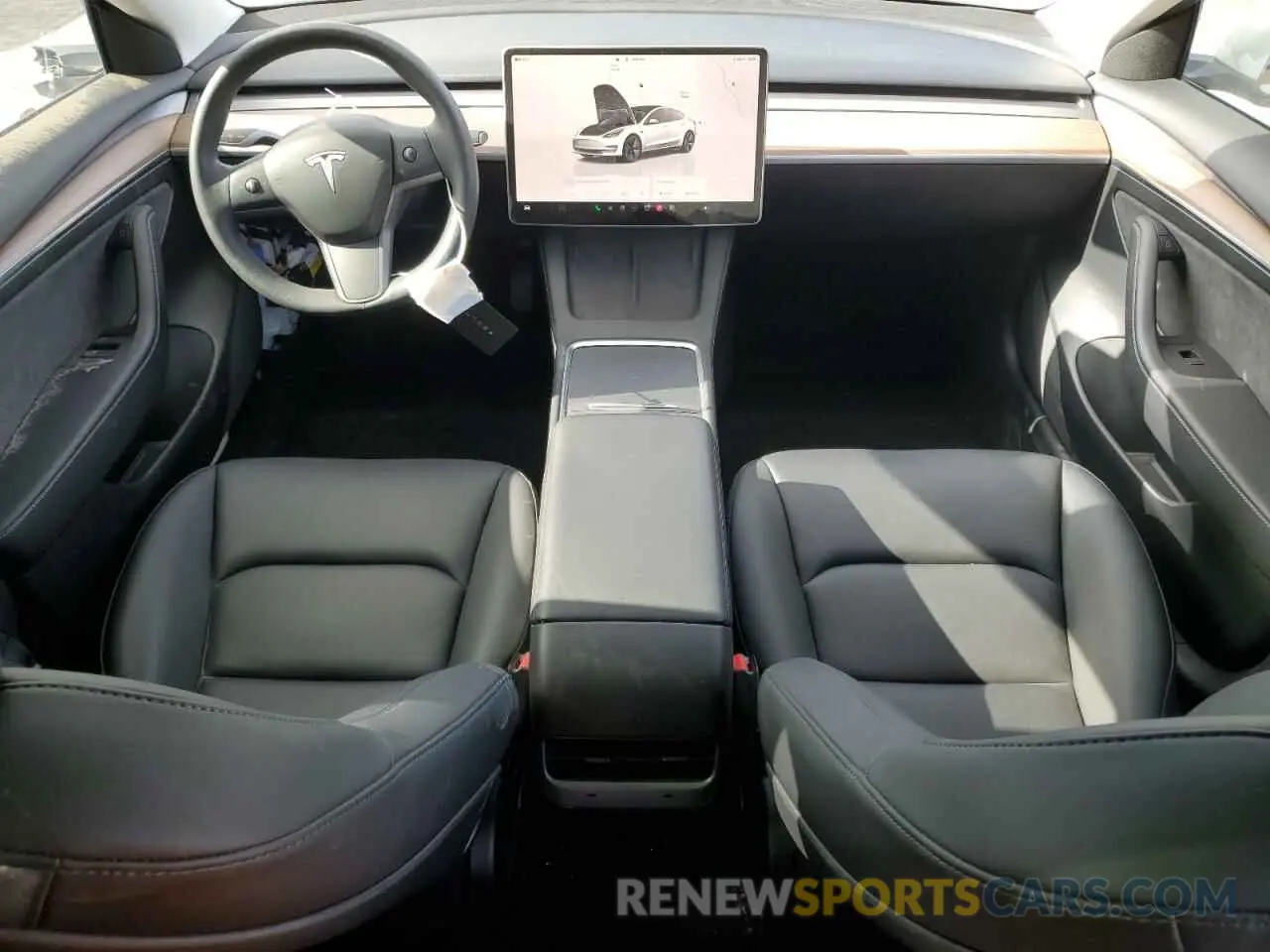 8 fotografías del automóvil dañado 5YJ3E1EA3PF579681 TESLA MODEL 3 2023