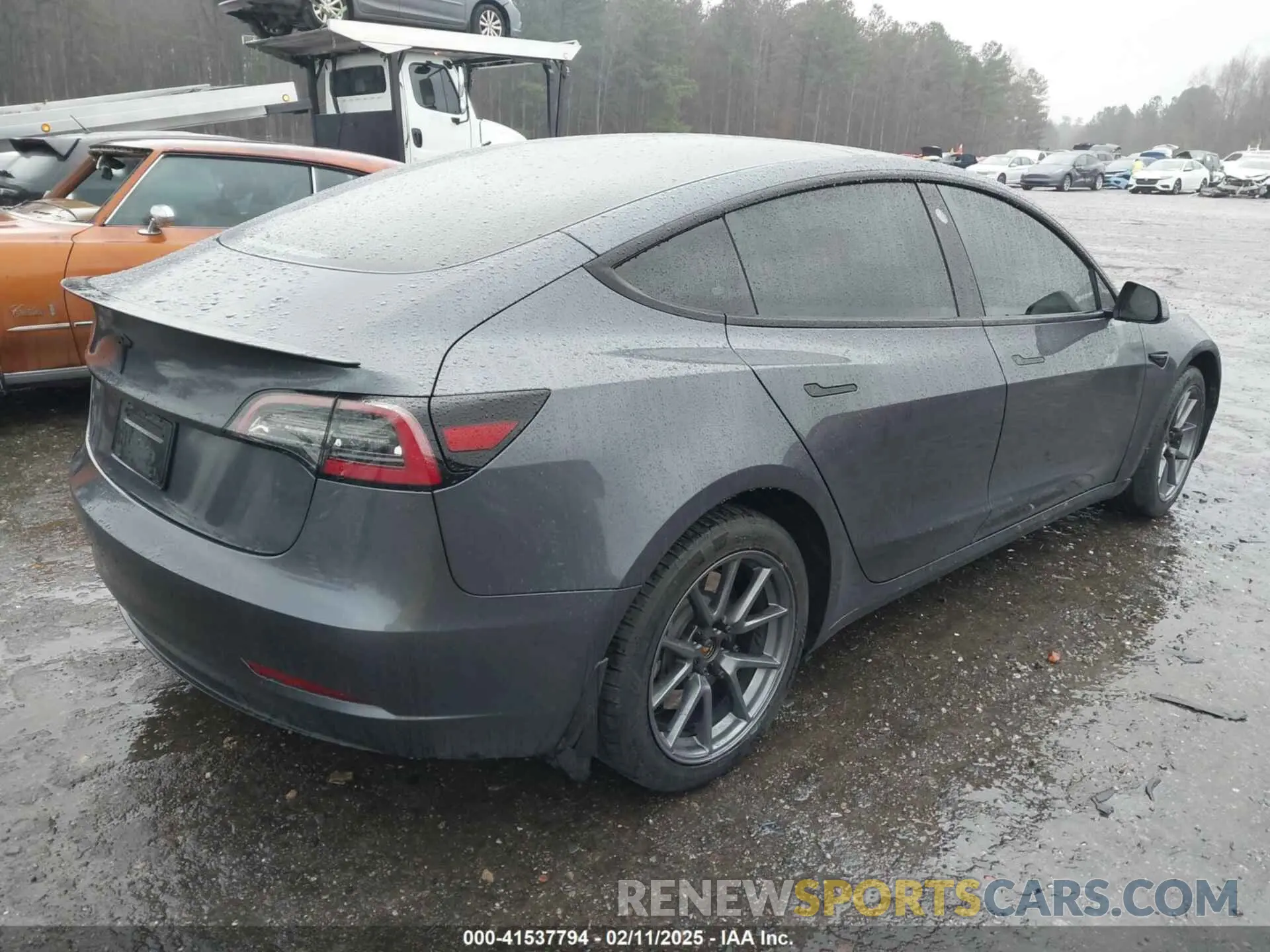 4 fotografías del automóvil dañado 5YJ3E1EA3PF579776 TESLA MODEL 3 2023