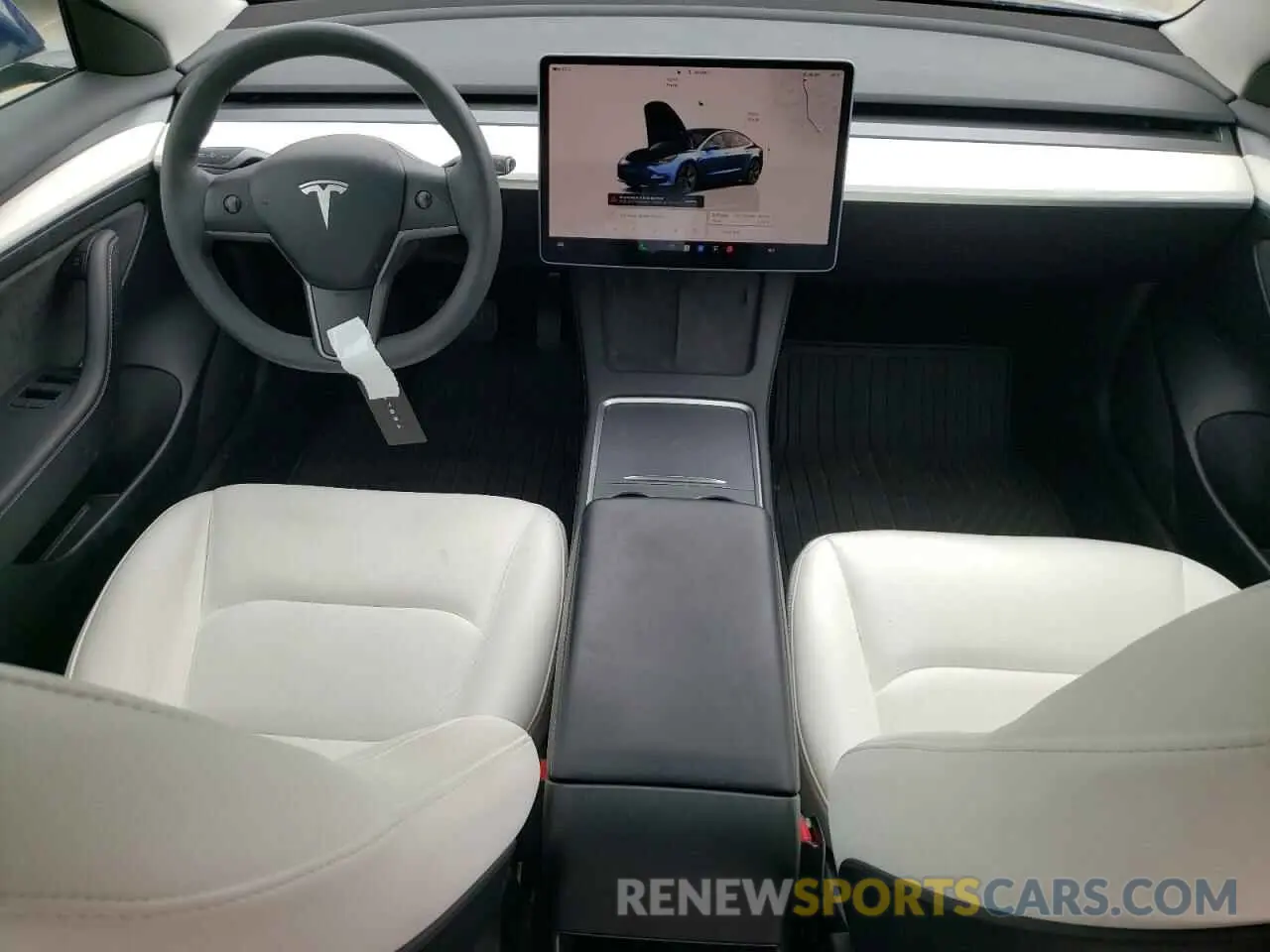 8 fotografías del automóvil dañado 5YJ3E1EA3PF593743 TESLA MODEL 3 2023