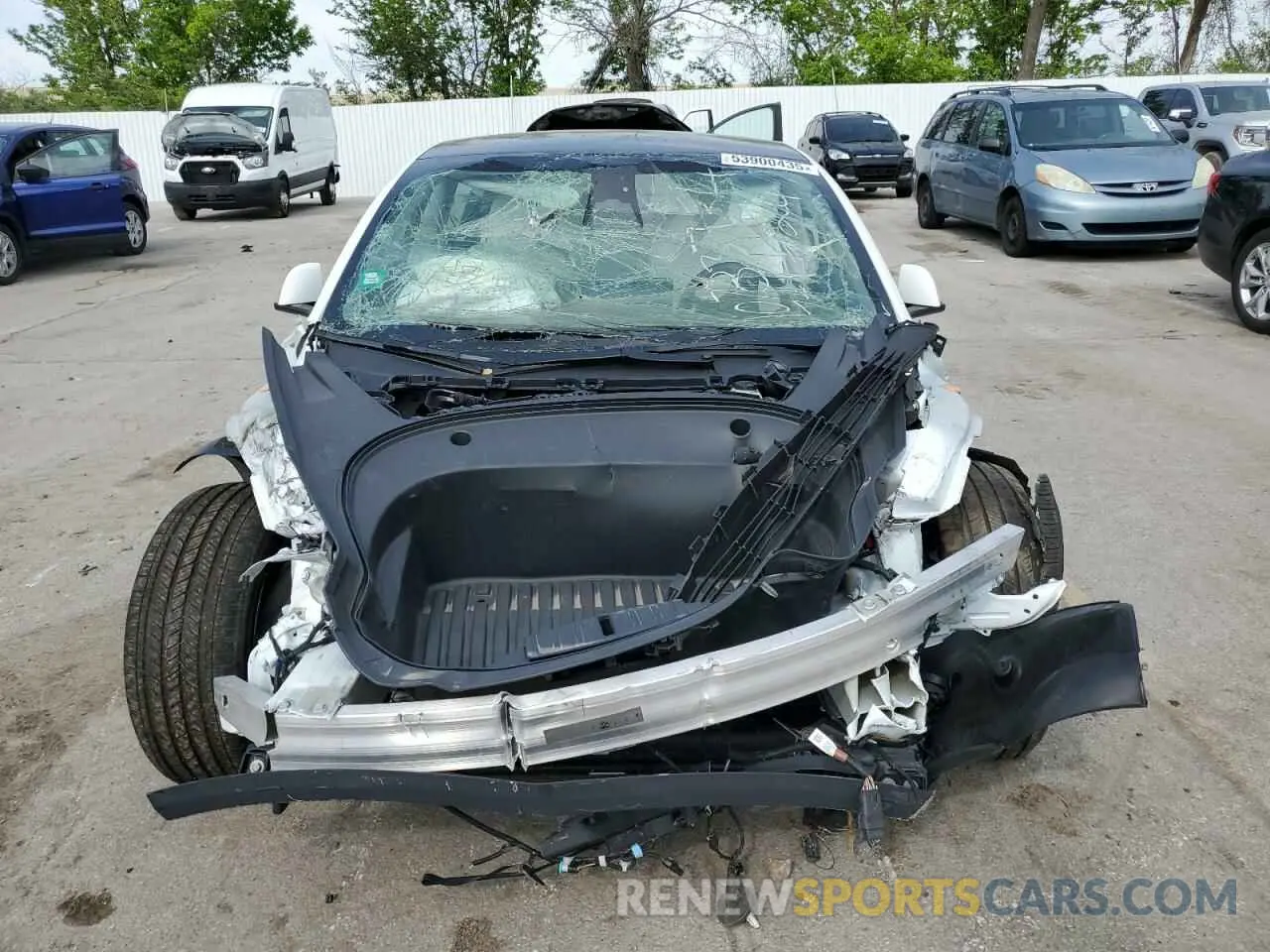 5 fotografías del automóvil dañado 5YJ3E1EA3PF607642 TESLA MODEL 3 2023