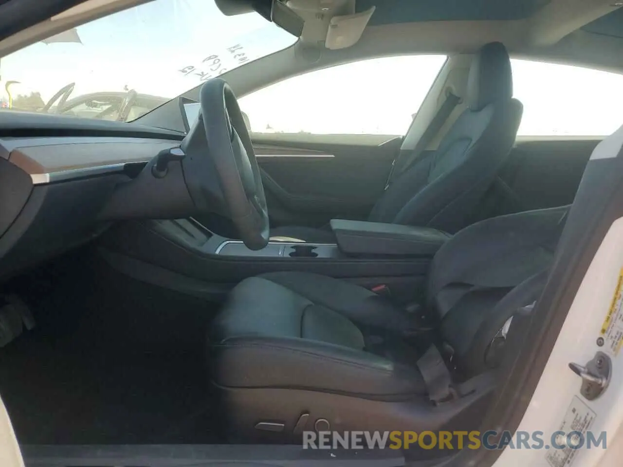 7 fotografías del automóvil dañado 5YJ3E1EA3PF614459 TESLA MODEL 3 2023