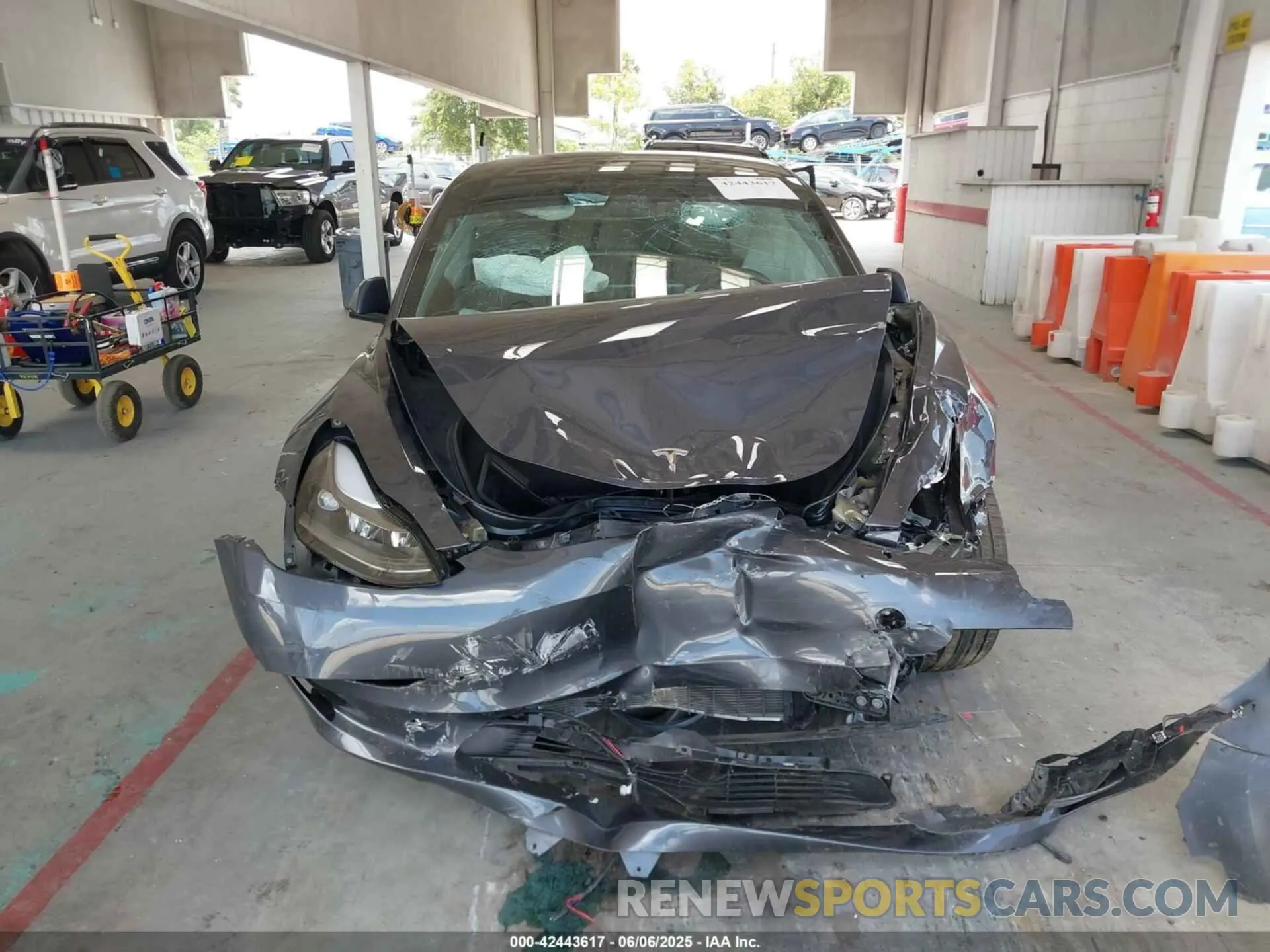 12 fotografías del automóvil dañado 5YJ3E1EA3PF618866 TESLA MODEL 3 2023