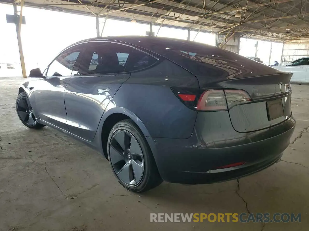 2 fotografías del automóvil dañado 5YJ3E1EA3PF624652 TESLA MODEL 3 2023