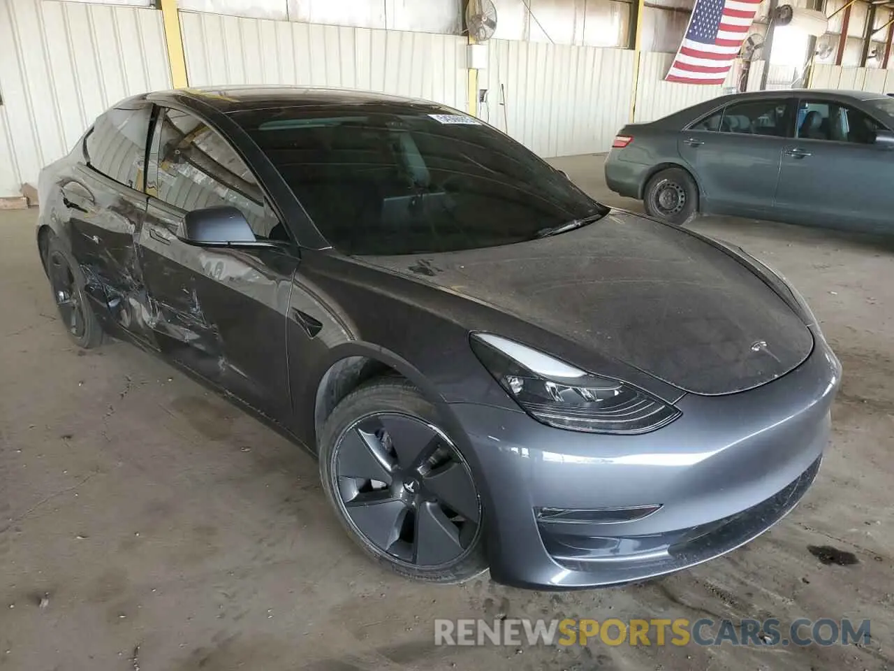 4 fotografías del automóvil dañado 5YJ3E1EA3PF624652 TESLA MODEL 3 2023