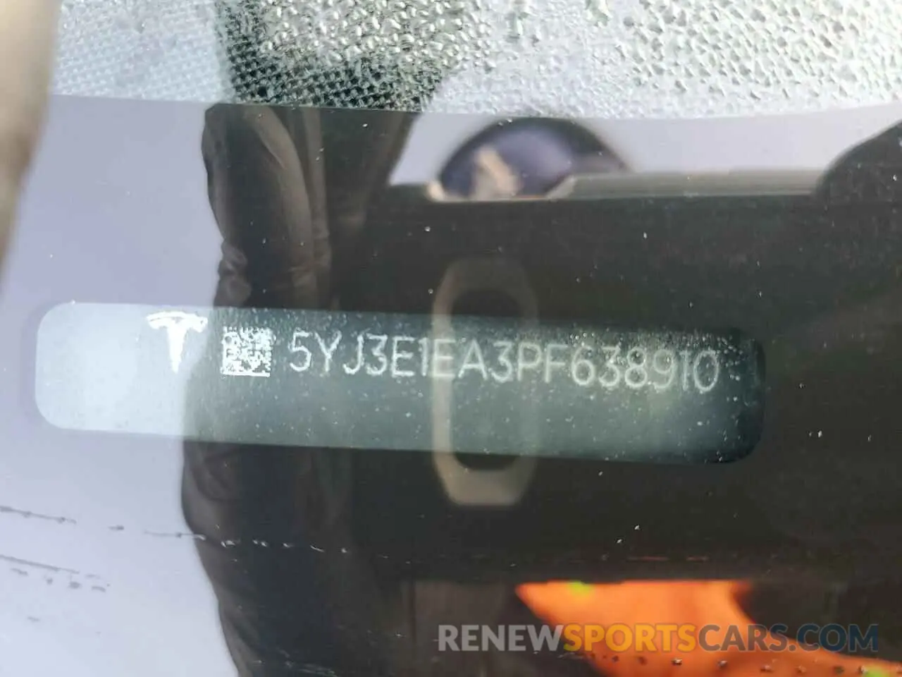 14 fotografías del automóvil dañado 5YJ3E1EA3PF638910 TESLA MODEL 3 2023