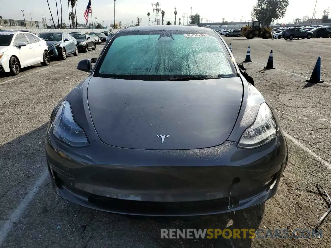 5 fotografías del automóvil dañado 5YJ3E1EA3PF638910 TESLA MODEL 3 2023