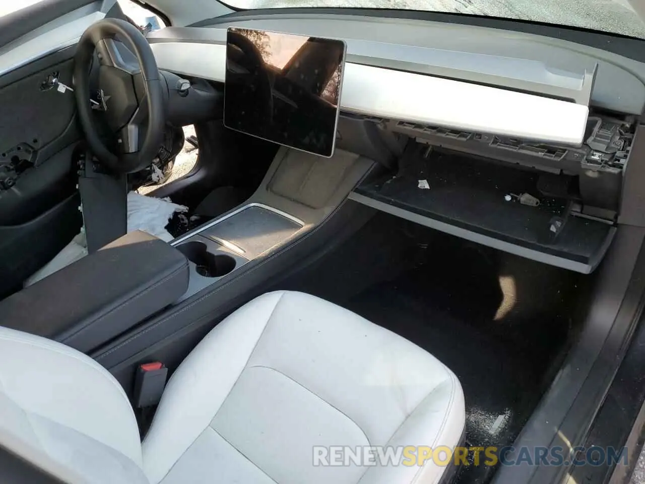 8 fotografías del automóvil dañado 5YJ3E1EA3PF638910 TESLA MODEL 3 2023