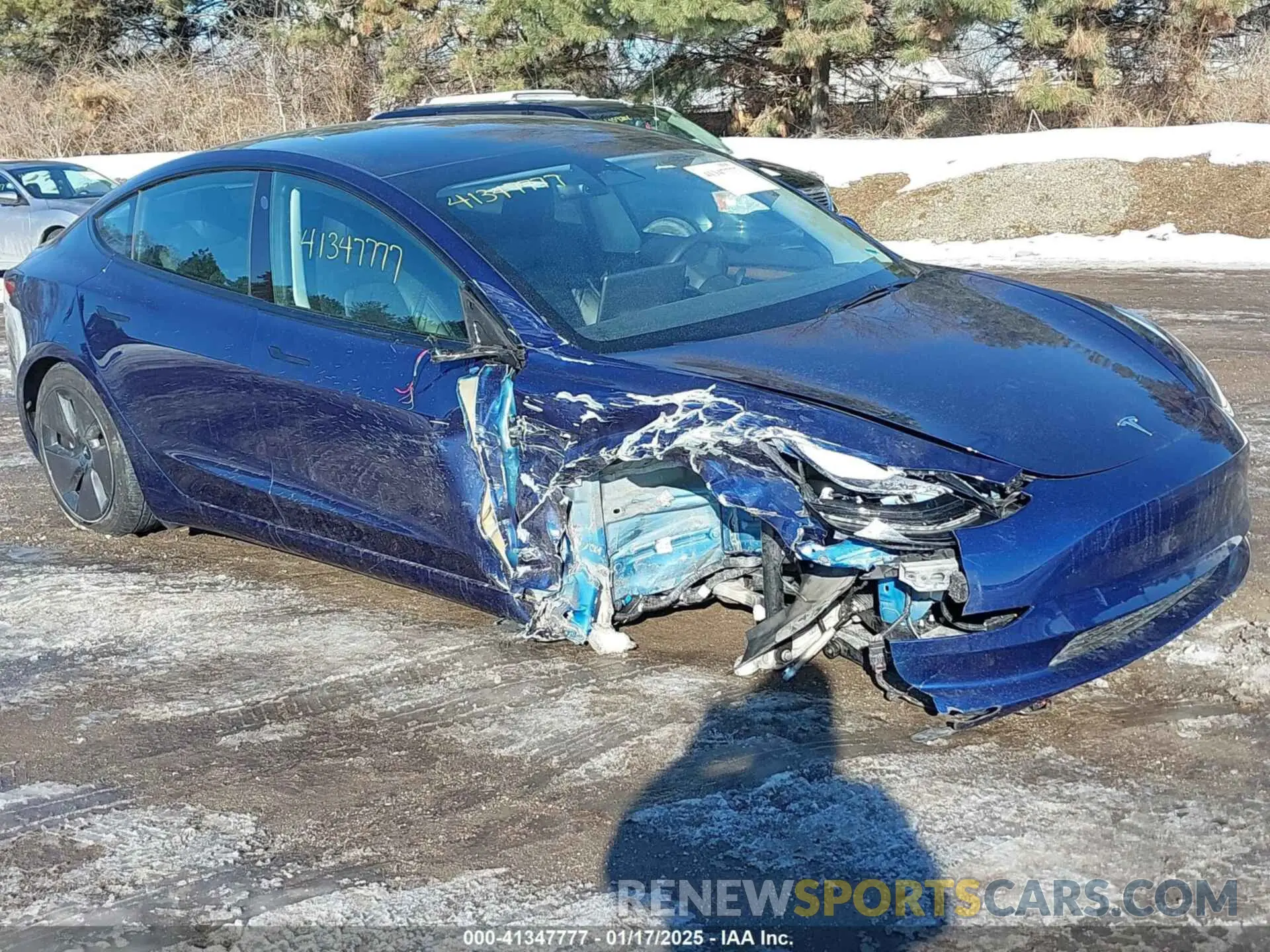 1 fotografías del automóvil dañado 5YJ3E1EA3PF644822 TESLA MODEL 3 2023