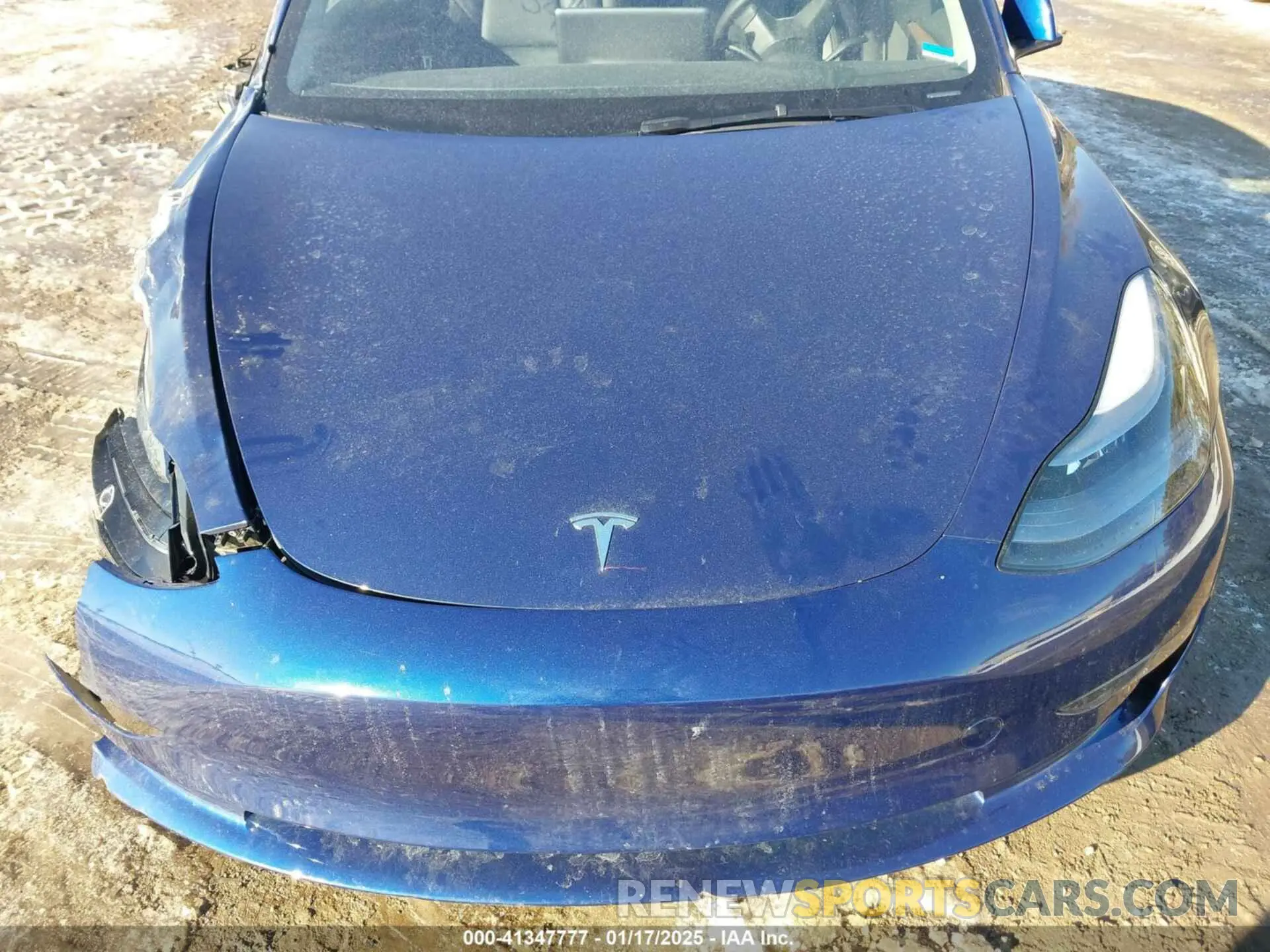10 fotografías del automóvil dañado 5YJ3E1EA3PF644822 TESLA MODEL 3 2023