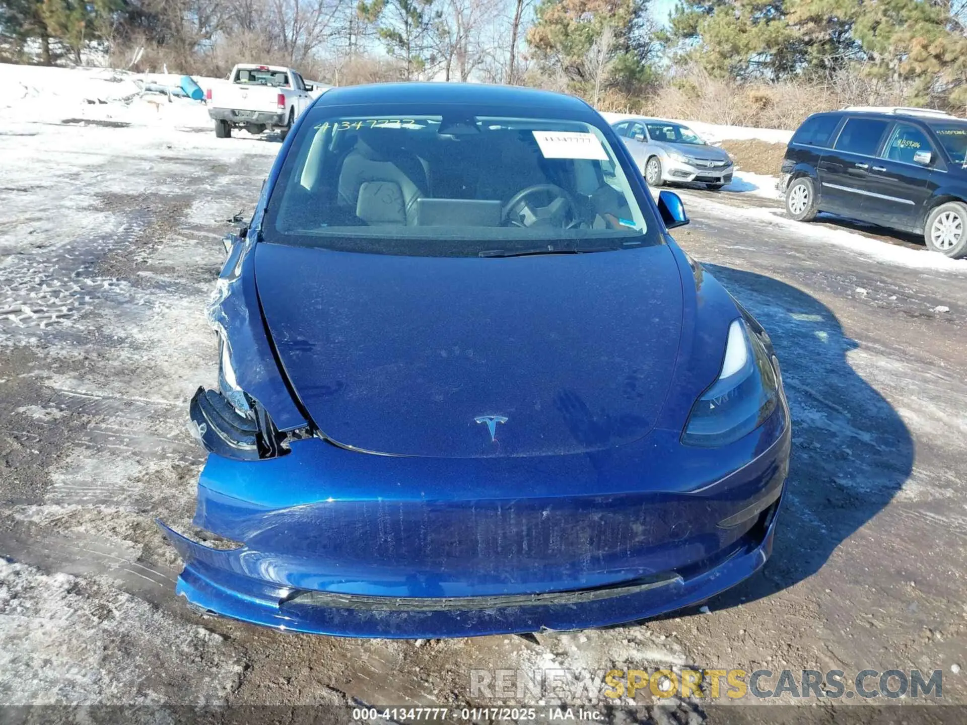 12 fotografías del automóvil dañado 5YJ3E1EA3PF644822 TESLA MODEL 3 2023